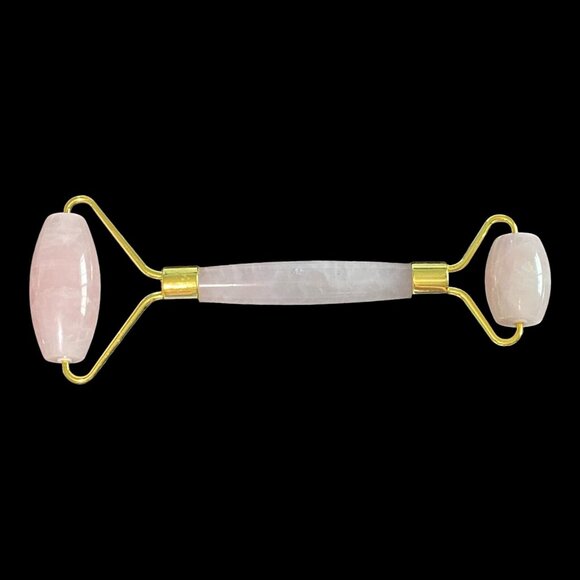 Face Roller Beauty Rose Quartz 5.5” x 2.5” - Picture 4 of 7